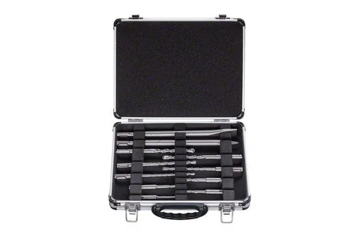 "SDS Plus mixed drill bit set, 11 pieces image"
