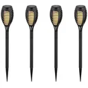 VT-724-4 LED Solar Flashlight - Garden Lighting with Solar Energy - 4 Pieces